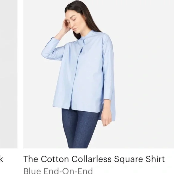 EVERLANE cotton button down - Picture 2 of 7